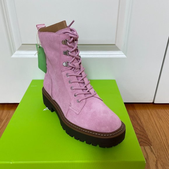 Lue Lug Sole Combat Boot SAM EDELMAN - Picture 4 of 8